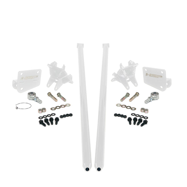 Traction Bars For 2017.5-2022 Ford Powerstroke 6.7L F350 SRW (CCLB)-Polar White HSP Diesel