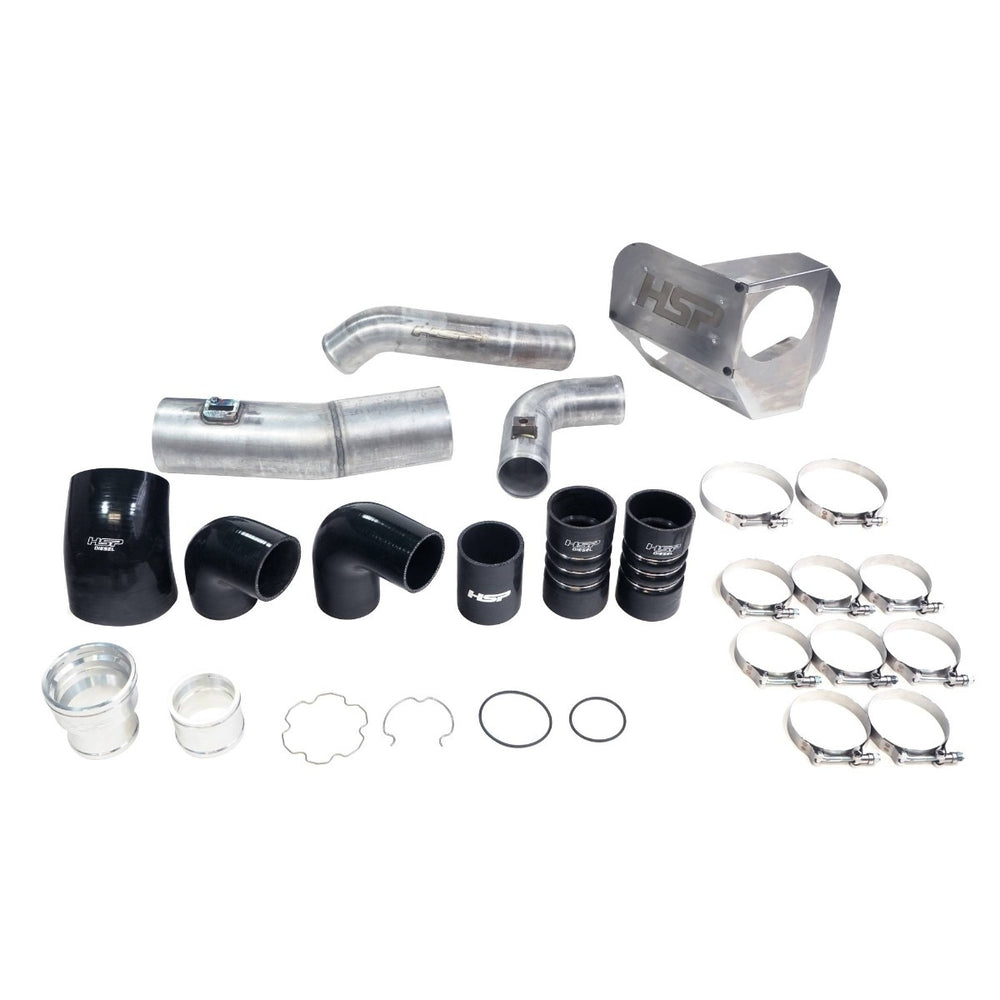 Intake And Intercooler Bundle Kit For 2020-2022 Ford Powerstroke F250/350 6.7L-Raw HSP Diesel