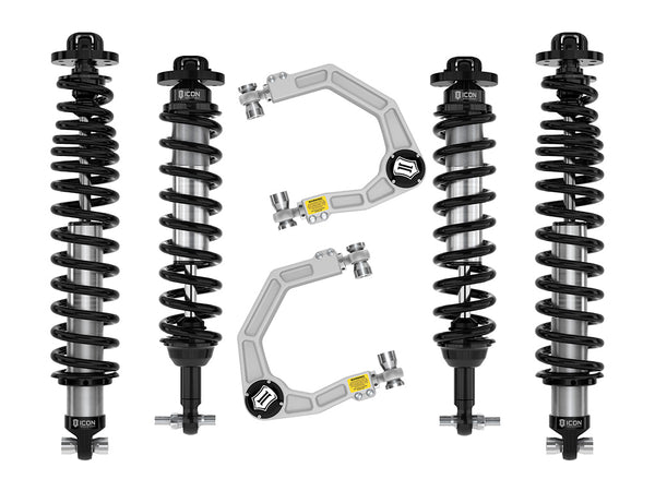 ICON 2021-2023 Ford Bronco, Non-Sasquatch, 3-4" Lift, Stage 3 Suspension System, Billet, Heavy Rate Rear Spring