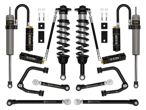 ICON 2022-2025 Toyota Tundra, 2-3.5" Lift, Stage 10, 2.5 Suspension System, Tubular, CDCV