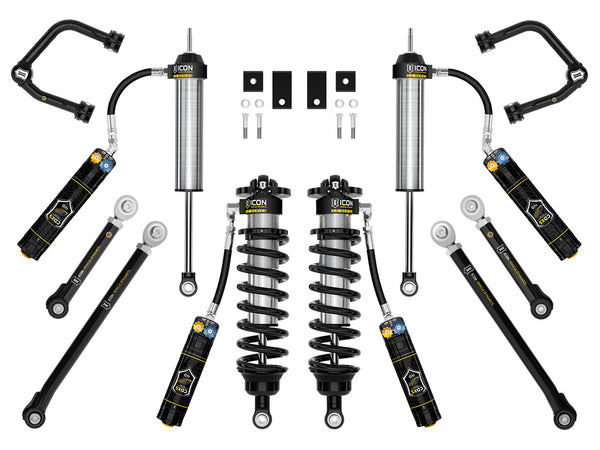 ICON 2022-2025 Toyota Tundra, 2-3.25" Lift, Stage 2, 3.0 Suspension System, Tubular, CDXS