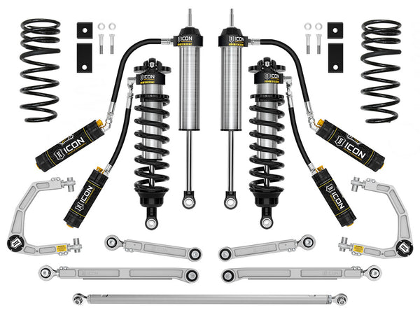 ICON 2022-2025 Toyota Tundra, 1.25-3.25" Lift, Stage 3 (TRD), 3.0 Suspension System, Billet, CDCV