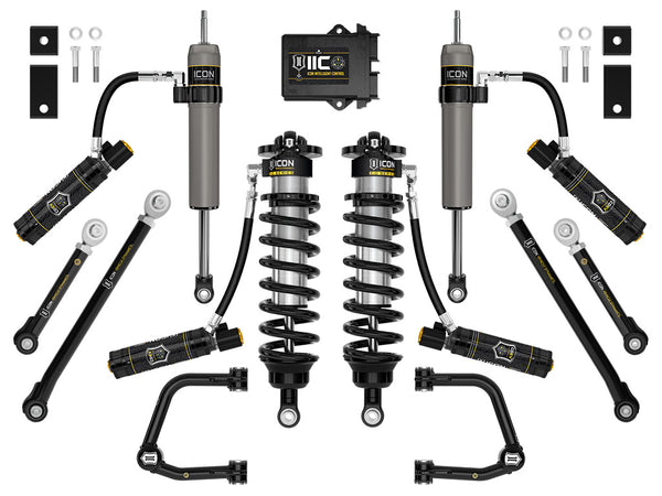 ICON 2022-2025 Toyota Tundra, 2-3.25" Lift, Stage 4, 3.0 Suspension System, Tubular