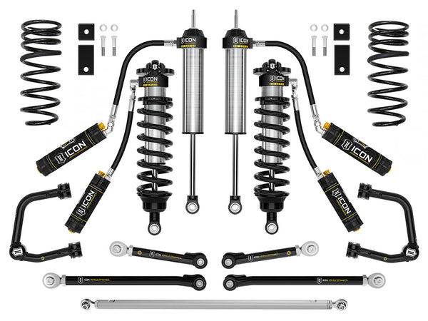 ICON 2023-2025 Toyota Sequoia, 3-4.25" Lift, Stage 2 3.0 Suspension System, Tubular, CDCV