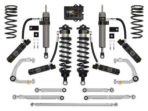 ICON 2023-2025 Toyota Sequoia, 3-4.25" Lift, Stage 3 3.0 Suspension System, Billet, TRD