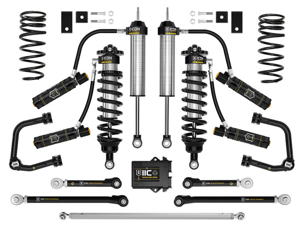 ICON 2023-2025 Toyota Sequoia, 3-4.25" Lift, Stage 4 3.0 Suspension System, Tubular, TRD