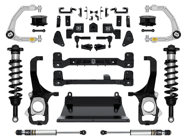 ICON 2022-2024 Toyota Tundra, 6" Lift, Stage 3 Suspension System, Billet