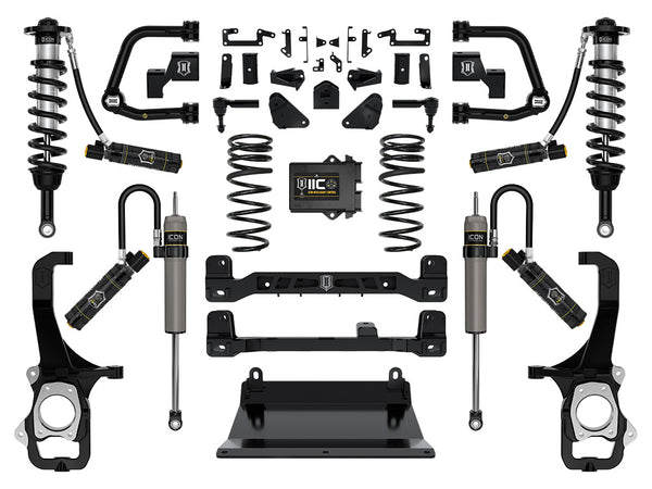 ICON 2022-2024 Toyota Tundra, 6" Lift, Stage 8 Suspension System, Tubular