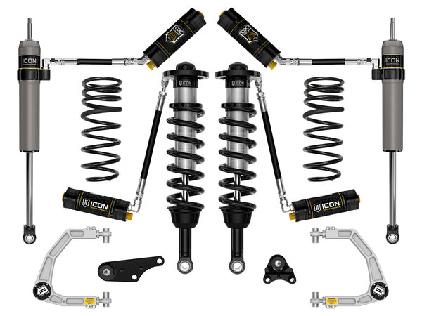 ICON 2024-2025 Toyota Tacoma 1.25-3" Lift, Stage 5 Suspension System, Billet, Overland Rear Springs