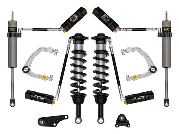 ICON 2024-2025 Toyota Tacoma 1.25-3" Lift, Stage 5 Suspension System, Billet