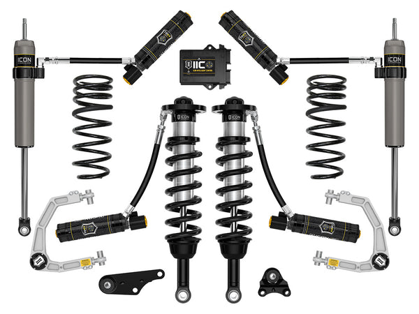 ICON 2024-2025 Toyota Tacoma 1.25-3" Lift, Stage 6 Suspension System, Billet, Overland Rear Springs
