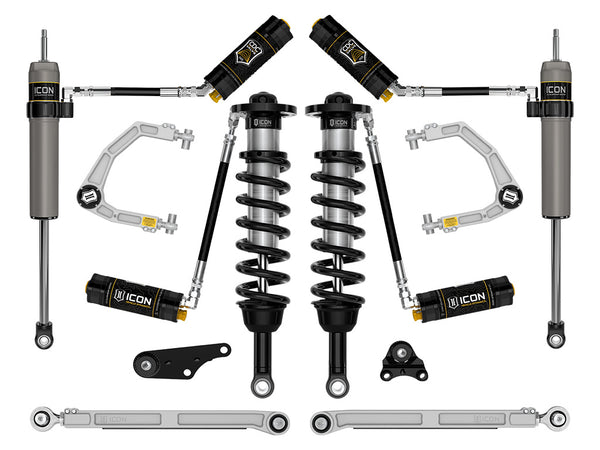 ICON 2024-2025 Toyota Tacoma 1.25-3" Lift, Stage 8 Suspension System, Billet