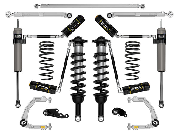 ICON 2024-2025 Lexus GX550, 1.25-3" Lift, Stage 7 Suspension System, Billet