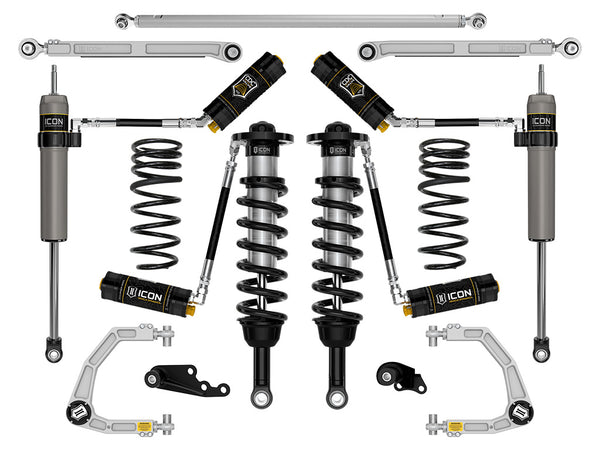 ICON 2024-2025 Lexus GX550, 1.25-3" Lift, Stage 8 Suspension System, CDCV, Billet