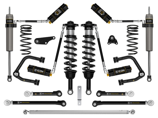 ICON 2024-2025 Toyota Land Cruiser 250 Series, 1.25-3" Lift, Stage 9 Suspension System, CDCV, Tubular