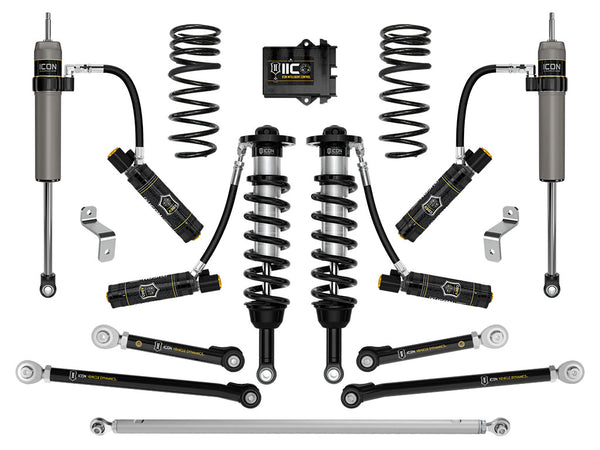 ICON 2023-2025 Toyota Sequoia TRD Pro, 1-2.5" Lift, Stage 10 2.5 Suspension System, Tubular