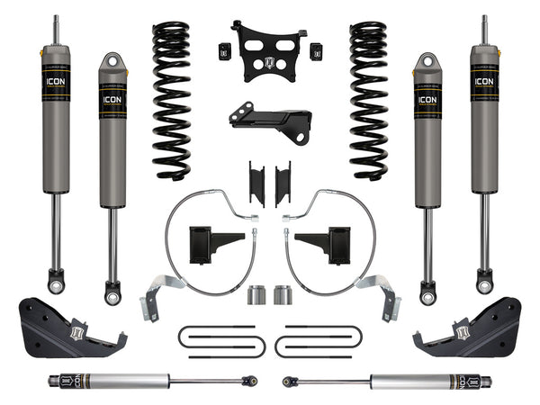 ICON 2023-2025 Ford F-250/F-350 Super Duty 4WD, Diesel, 4.5" Lift, Stage 3 Suspension System