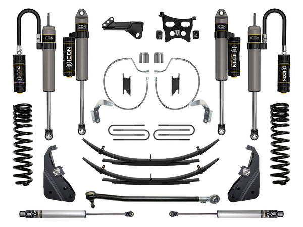 ICON 2023-2025 Ford F-250/F-350 Super Duty 4WD, Diesel, 4.5" Lift, Stage 4 Suspension System w/ Expansion Packs