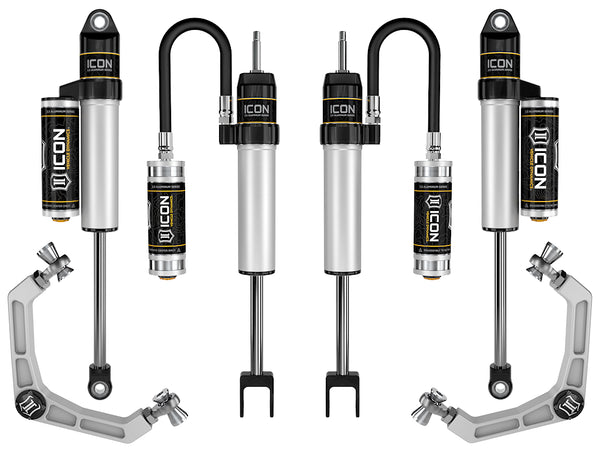 ICON 2020-Up GM 2500/3500 HD, 0-2" Lift, Stage 2 Suspension System, Billet UCA