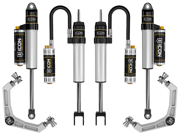 ICON 2020-Up GM 2500/3500 HD, 0-2" Lift, Stage 3 Suspension System, Billet UCA