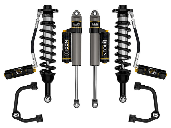 ICON 2021-2024 Ford F-150 Tremor, 2.5-3" Lift, Stage 4 Suspension System, Tubular, CDCV