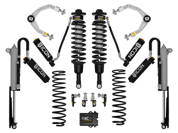 ICON 2021-2025 Ford F-150 Raptor, 1-3" Lift, Stage 4 Suspension System, Overland Rear Springs