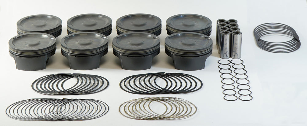 Mahle Motorsport - Piston (set) - LS 7.0L FLAT TOP & DISH - compatible with LS7 style heads - 930221825T