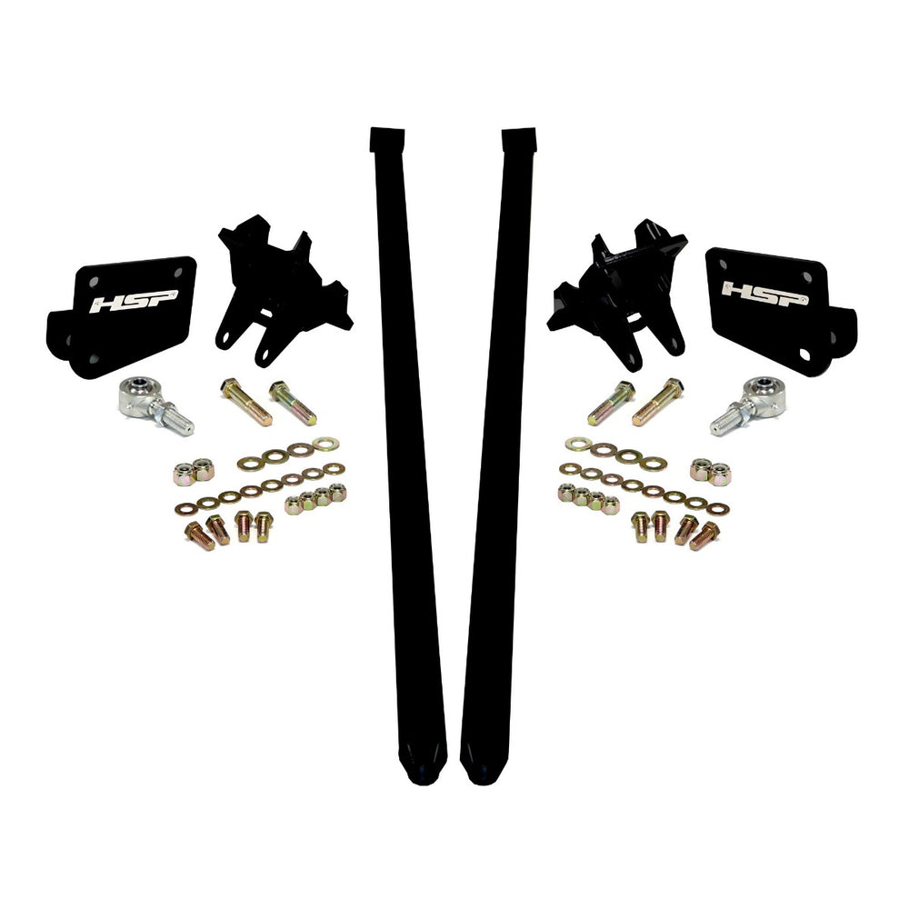 HSP Traction Bars For 2011-2017 Ford Powerstroke 6.7 Liter F250 F350 SRW Extended Cab Short Bed Kingsport Grey