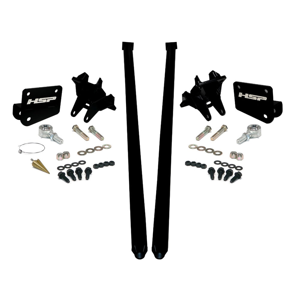 HSP Traction Bars For 2017.5-2022 Ford Powerstroke 6.7 Liter F350 SRW Extended Cab Short Bed Kingsport Grey