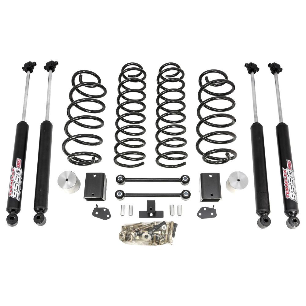 ReadyLift - Coil Spring Lift Kit With Teraflex 9550 Shocks 2018-2023 Jeep JL Wrangler - 69-6828