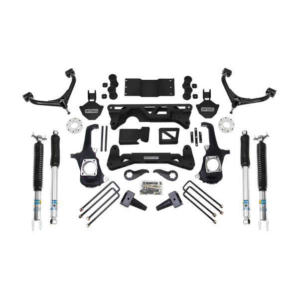 ReadyLift - 7-8" Lift Kit - GM Silverado / Sierra 2500HD/3500HD W/ Bilstein Shocks 2011-2019 - 44-3072