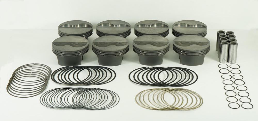 Mahle Motorsport - Piston (set) - SMALL BLOCK CHEVY 21 Deg FLAT TOP - 197753130