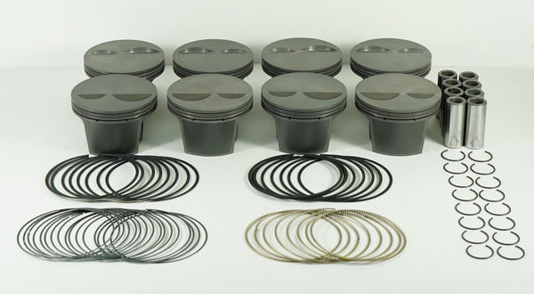 Mahle Motorsport - Piston (set) - SMALL BLOCK CHEVY 2bbl LIGHT WEIGHT FLAT TOP - 930206640T