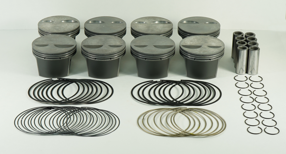 Mahle Motorsport - Piston (set) - SMALL BLOCK CHEVY 305ci FLAT TOP - 930205596