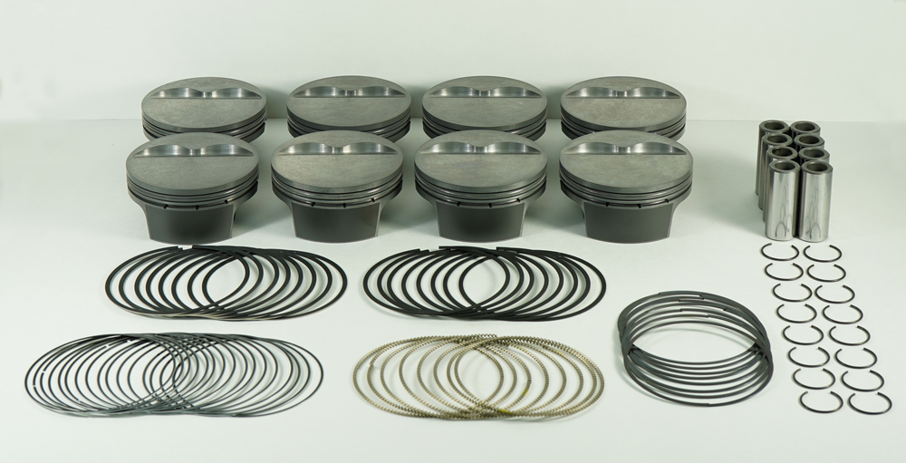 Mahle Motorsport - Piston (set) - SMALL BLOCK CHEVY FLAT TOP - 930201155