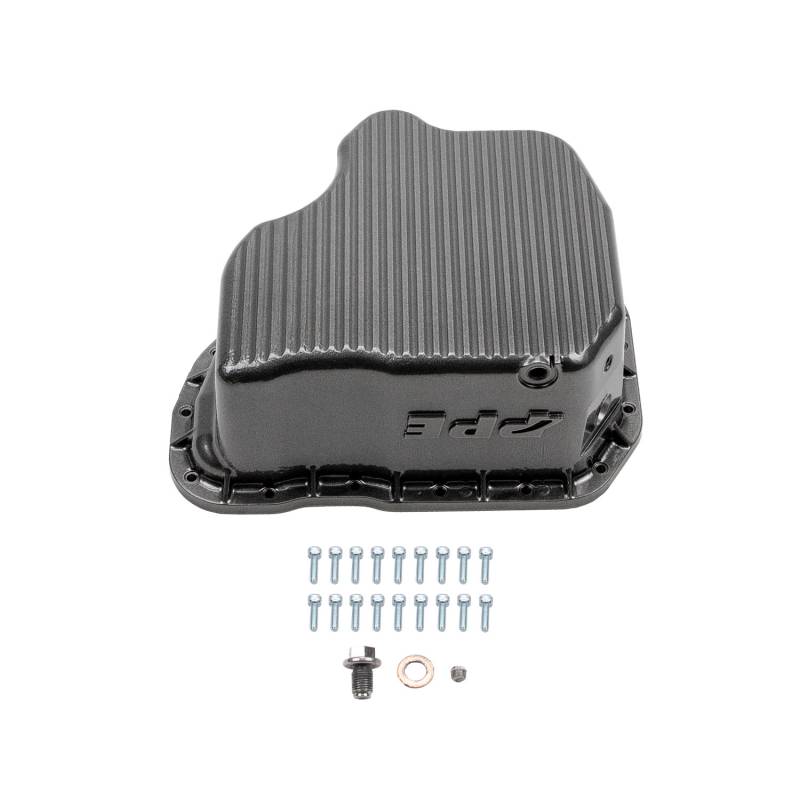 2011-2016 LML Duramax WCFab X PPE High Capacity Aluminum Oil Pan Bengal Blue