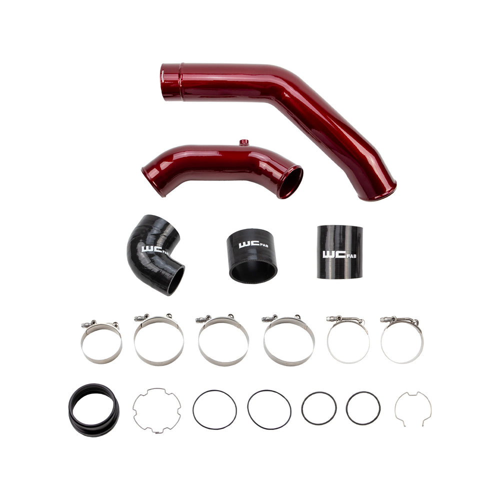 2017-2025 Ford 6.7L Power Stroke High Flow Intercooler Pipe Kit, Bengal Blue