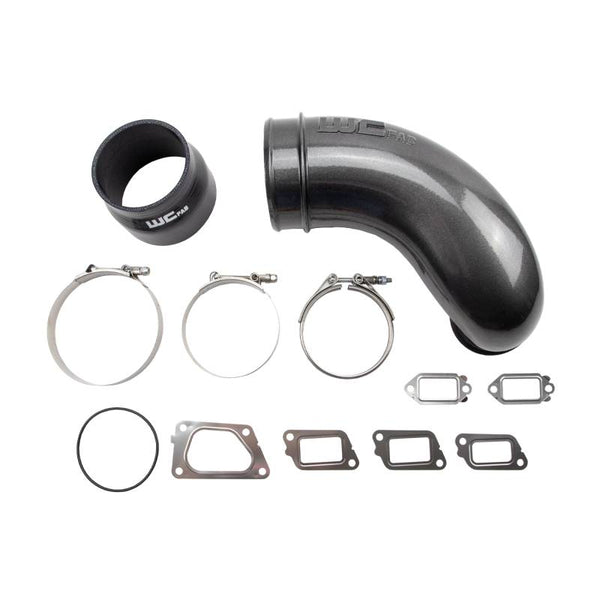 2011-2016 LML Duramax High Flow Turbo Intake Horn Bengal Blue