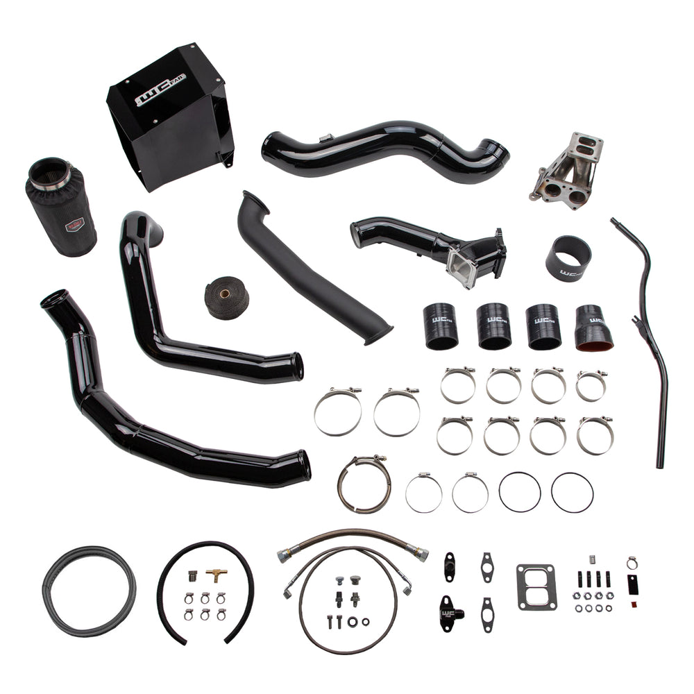 2001-2004 LB7 Duramax S300 Single Turbo Install Kit Bengal Blue