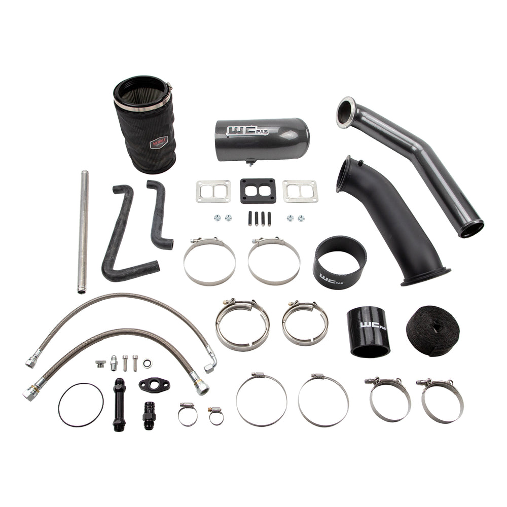 2004.5-2007 5.9 Cummins S400 Turbo High Mount 2Nd Gen Swap Kit Candy Red