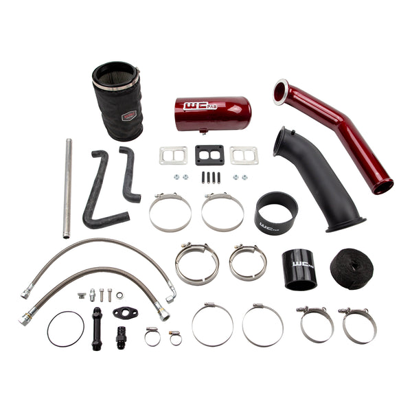 2004.5-2007 5.9 Cummins S400 Turbo High Mount 2Nd Gen Swap Kit WCFab Red