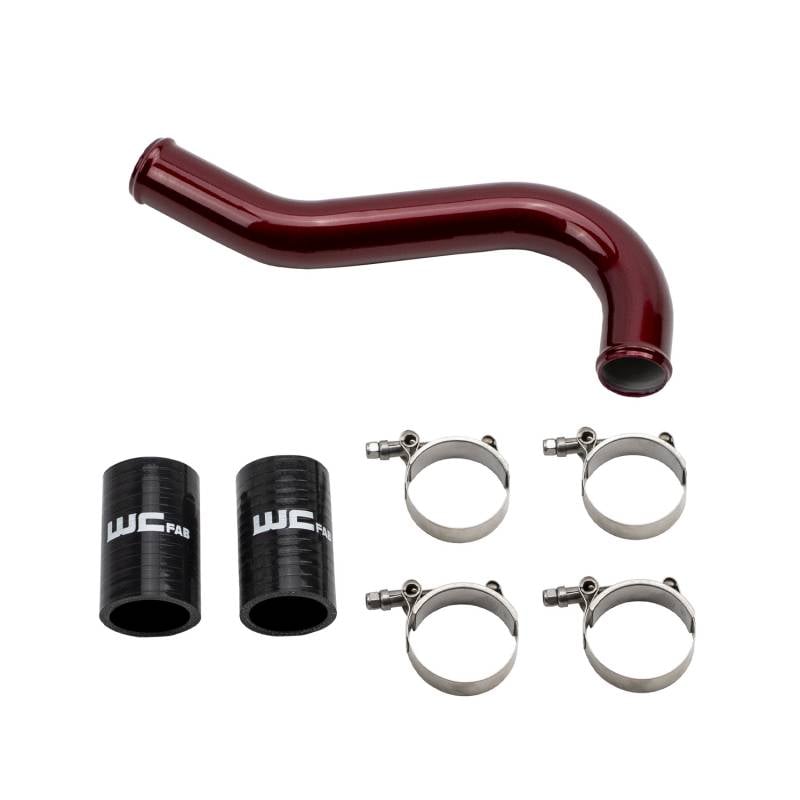 2006-2010 LBZ/LMM Duramax Upper Coolant Pipe Bengal Blue