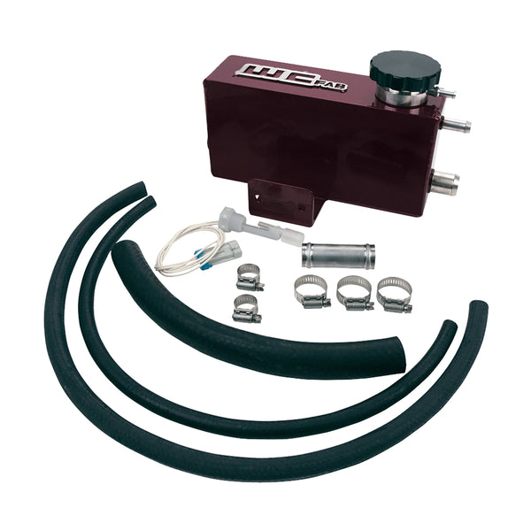 2001-2007 LB7/LLY/LBZ Duramax Twin Turbo Style Coolant Tank Kit Gloss Black