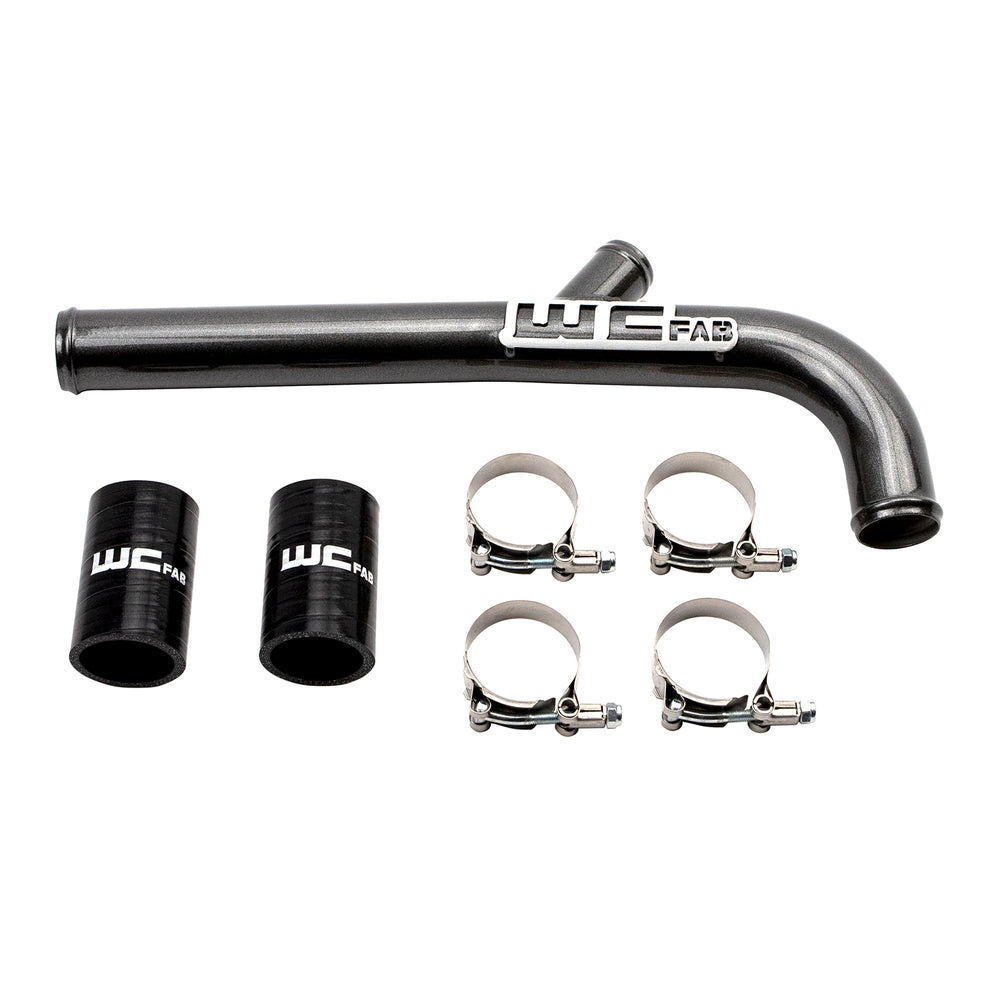 2013-2015 6.7L Cummins Upper Coolant Pipe For Dual Radiators Bengal Blue