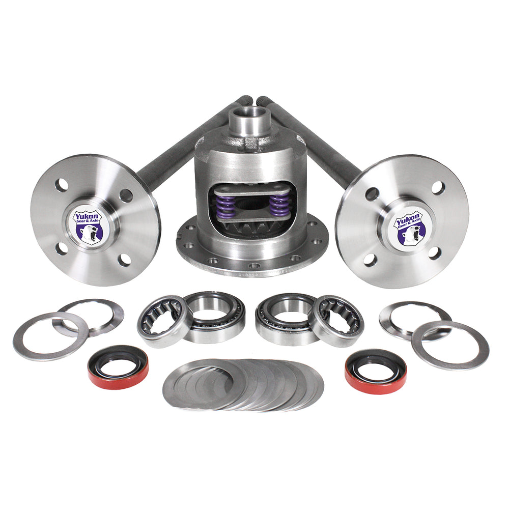 Yukon '79-'93 Mustang Axle kit, 28 Spline, 4 Lug Axles w/ DuraGrip positraction - YA FMUST-1-28