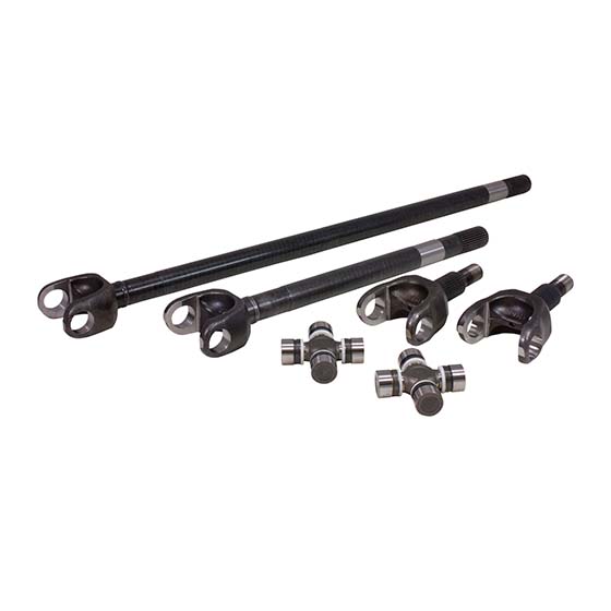 Yukon Chromoly Front Axle Kit, Dana 30, Both Sides, 27 Spline, 1310 U-Joints - YA W24106