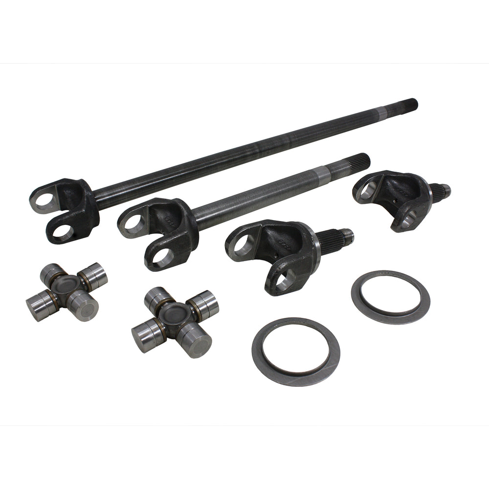 Yukon Chromoly Front Axle Kit, Chrysler 9.25” Diff, 33 Spline, 1485 U-Joints - YA W25000