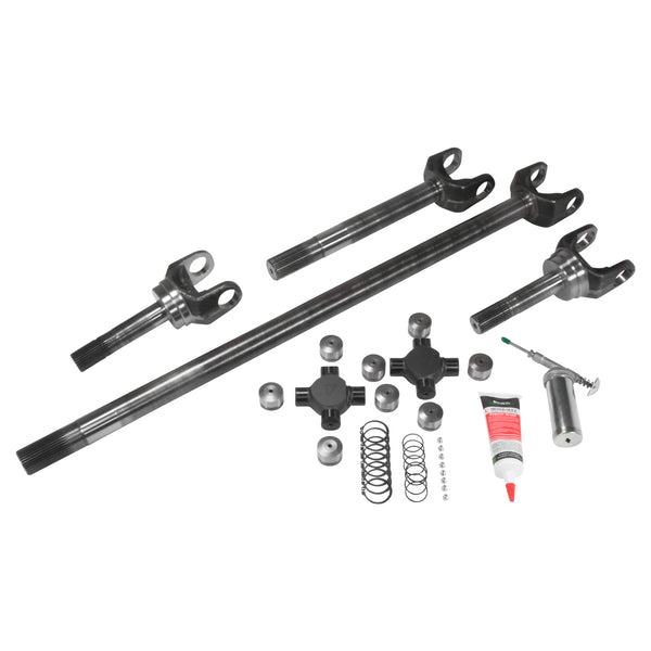 Yukon Chromoly Front Axle Kit for Dana 60, Inner/Outer Both Sides, Super Joints - YA W26036