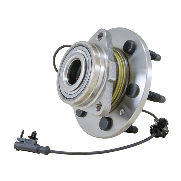 Yukon front unit bearing & hub assembly for '07-'13 GM 1/2 ton, w/ABS, 6 studs - YB U515096