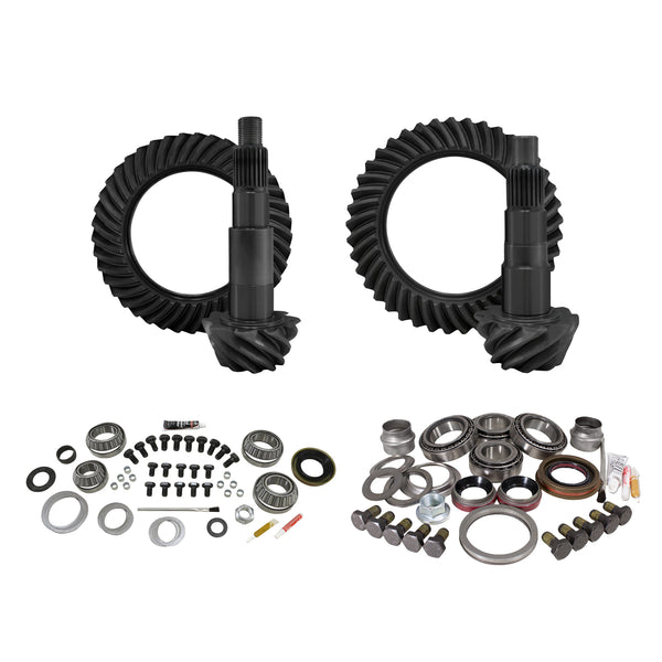 Yukon Gear & Install Kit package for Jeep JK Rubicon, 4.56 ratio - YGK054